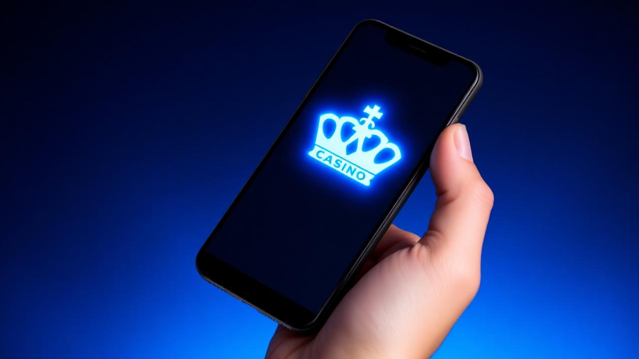 SkyCrown mobile casino on smartphone